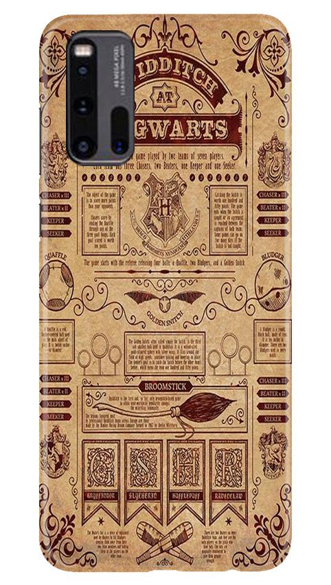 Hogwarts Mobile Back Case for Vivo iQ00 3 (Design - 304)