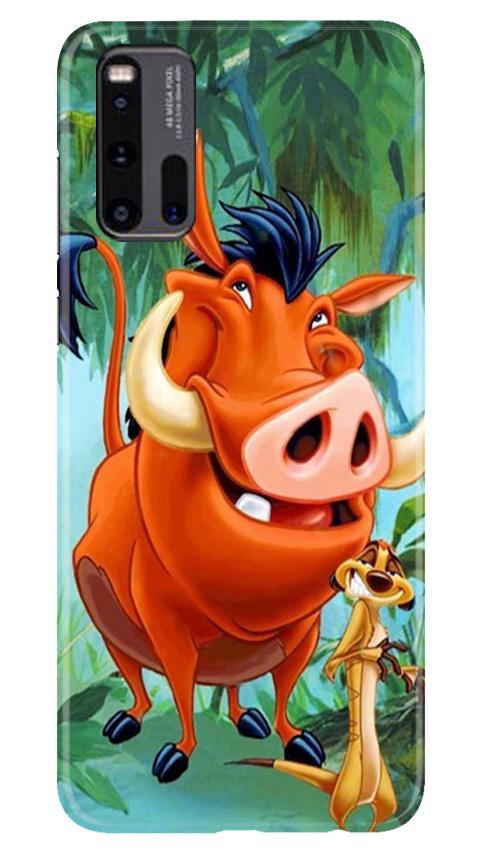 Timon and Pumbaa Mobile Back Case for Vivo iQ00 3 (Design - 305)