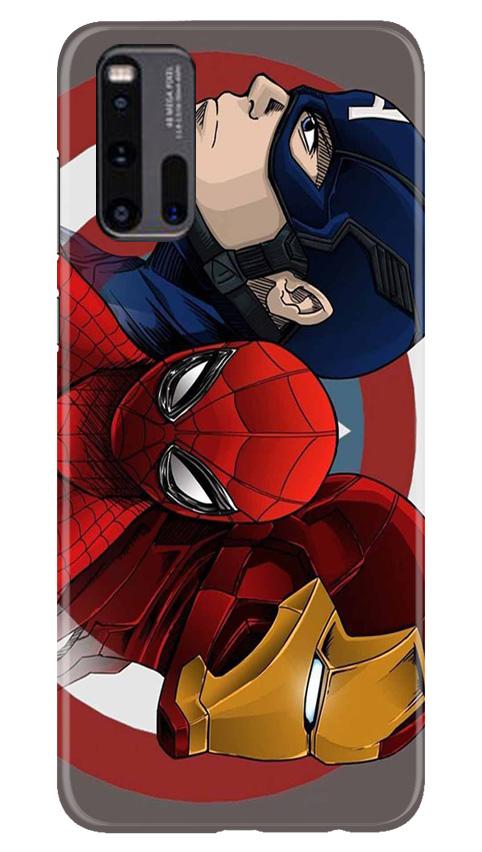 Superhero Mobile Back Case for Vivo iQ00 3 (Design - 311)