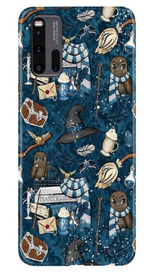 Magic Mobile Back Case for Vivo iQ00 3 (Design - 313)