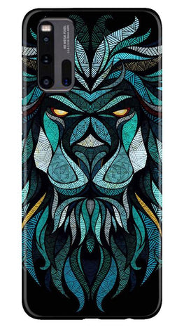 Lion Mobile Back Case for Vivo iQ00 3 (Design - 314)
