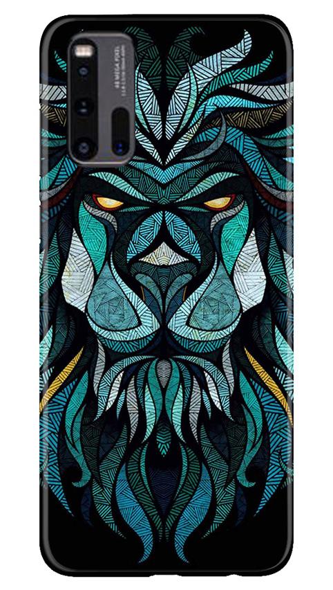 Lion Mobile Back Case for Vivo iQ00 3 (Design - 314)