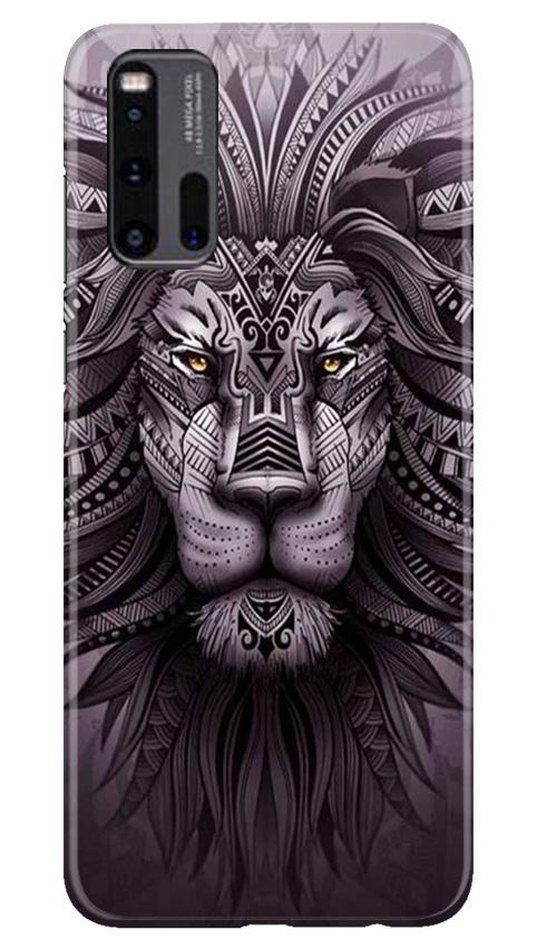 Lion Mobile Back Case for Vivo iQ00 3 (Design - 315)
