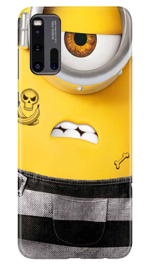 Minion Mobile Back Case for Vivo iQ00 3 (Design - 324)