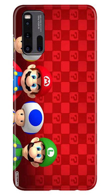 Mario Mobile Back Case for Vivo iQ00 3 (Design - 337)