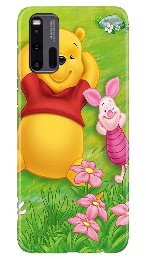 Winnie The Pooh Mobile Back Case for Vivo iQ00 3 (Design - 348)