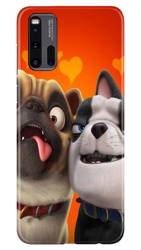 Dog Puppy Mobile Back Case for Vivo iQ00 3 (Design - 350)