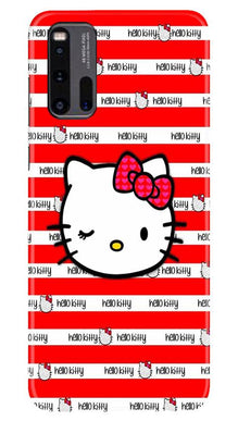 Hello Kitty Mobile Back Case for Vivo iQ00 3 (Design - 364)
