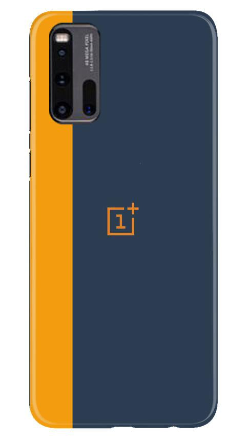 Oneplus Logo Mobile Back Case for Vivo iQ00 3 (Design - 395)