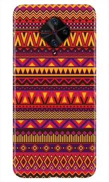 Zigzag line pattern2 Mobile Back Case for Vivo S1 Pro (Design - 10)