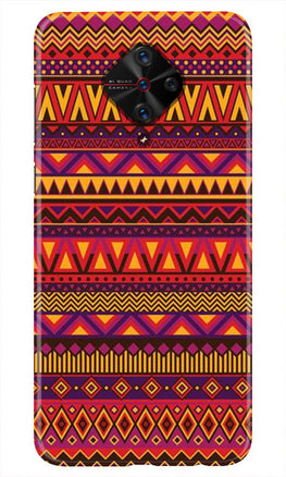 Zigzag line pattern2 Case for Vivo S1 Pro