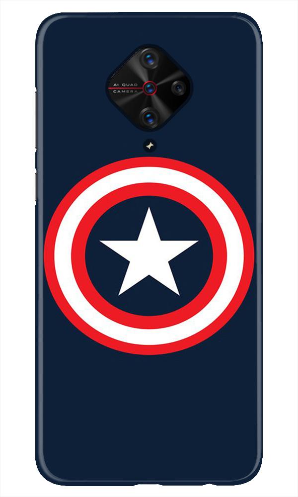 Captain America Case for Vivo S1 Pro