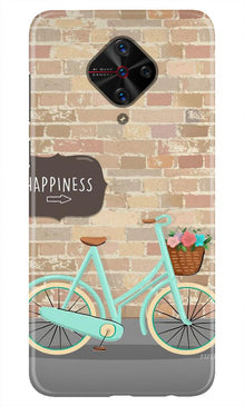 Happiness Mobile Back Case for Vivo S1 Pro (Design - 53)