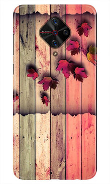 Wooden look2 Mobile Back Case for Vivo S1 Pro (Design - 56)