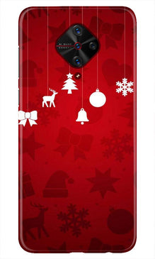 Christmas Mobile Back Case for Vivo S1 Pro (Design - 78)
