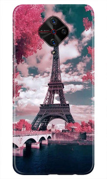 Eiffel Tower Mobile Back Case for Vivo S1 Pro  (Design - 101)