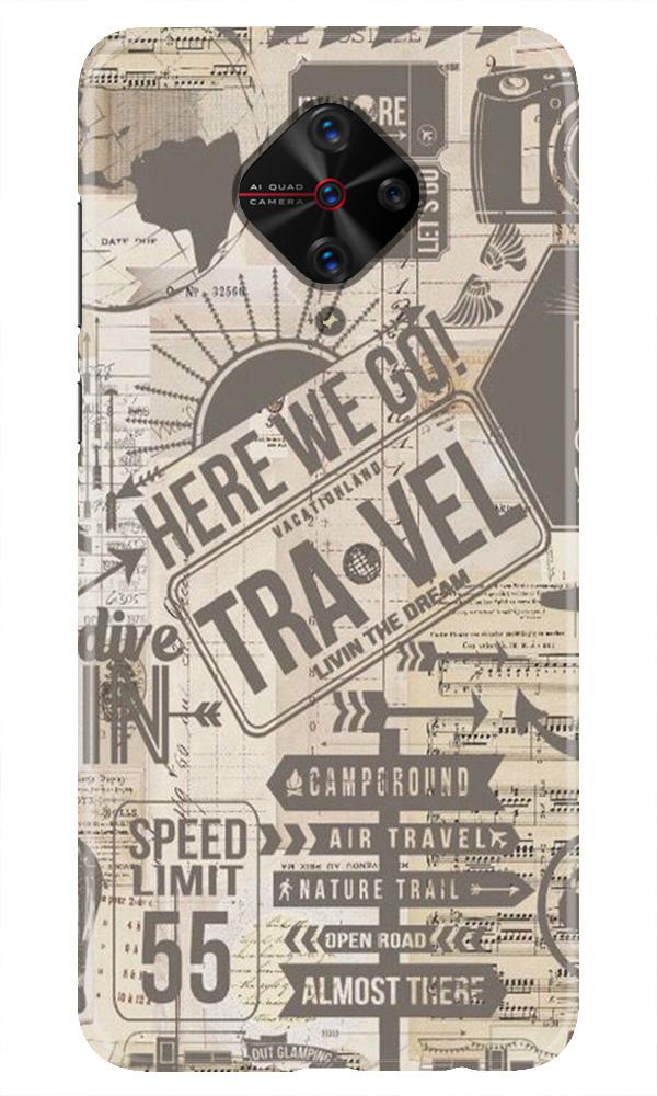 Travel Case for Vivo S1 Pro  (Design - 104)
