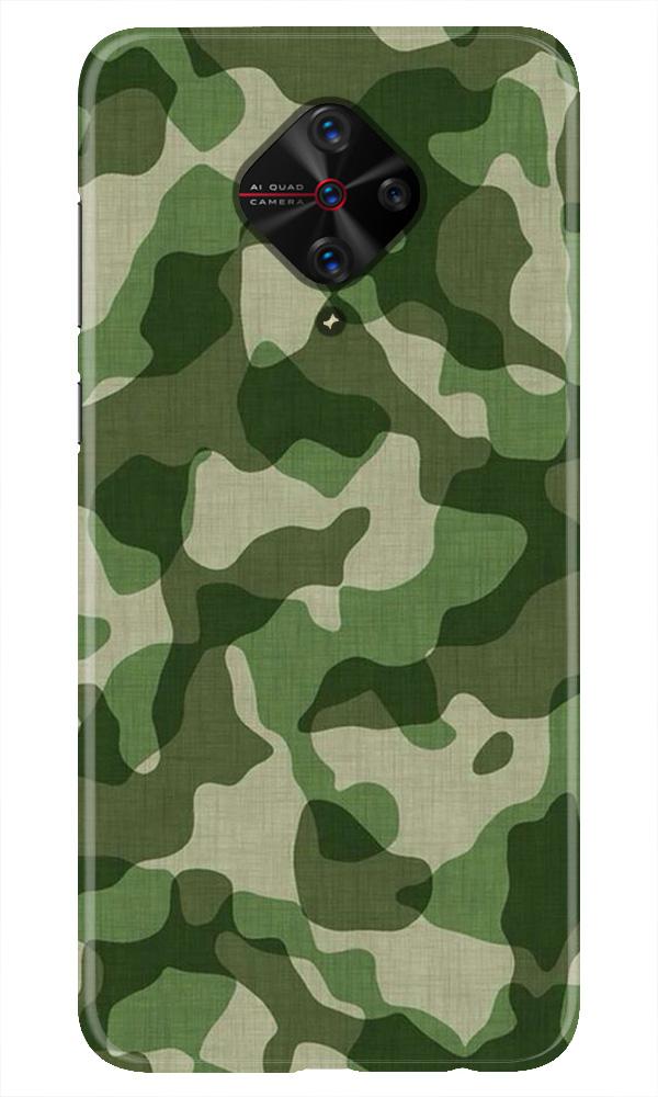Army Camouflage Case for Vivo S1 Pro(Design - 106)