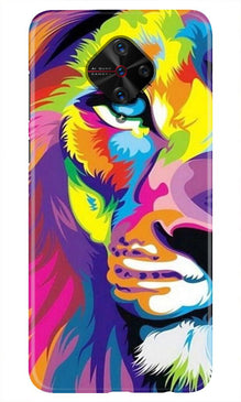 Colorful Lion Mobile Back Case for Vivo S1 Pro  (Design - 110)