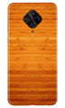 Wooden Look Case for Vivo S1 Pro  (Design - 111)