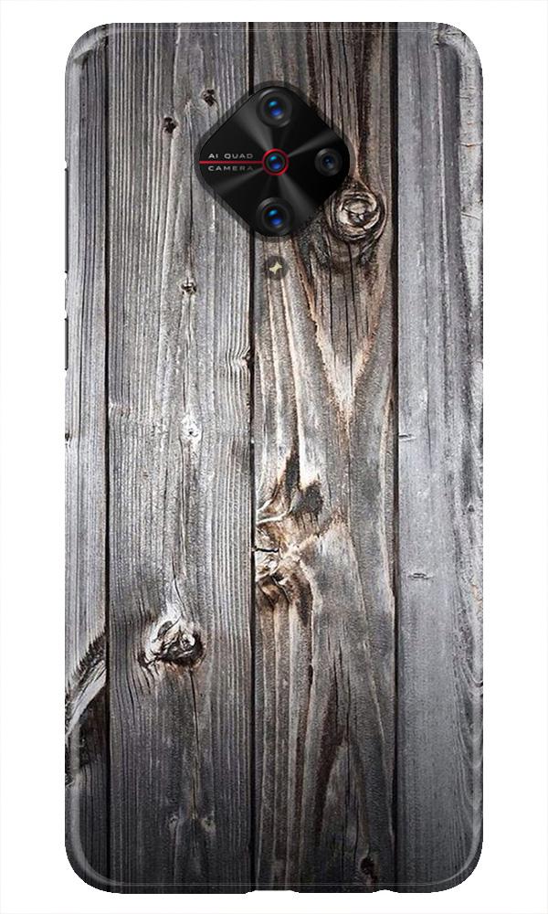 Wooden Look Case for Vivo S1 Pro  (Design - 114)