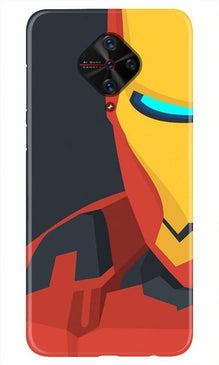 Iron Man Superhero Mobile Back Case for Vivo S1 Pro  (Design - 120)