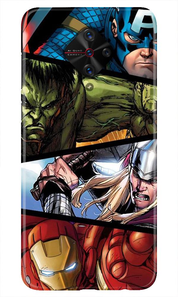 Avengers Superhero Case for Vivo S1 Pro(Design - 124)