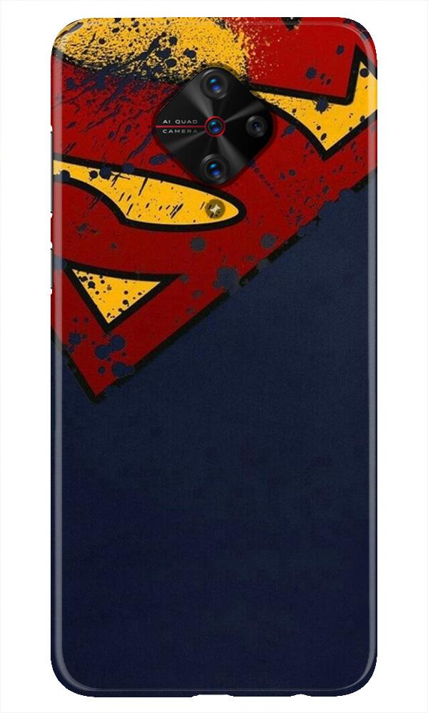 Superman Superhero Case for Vivo S1 Pro  (Design - 125)