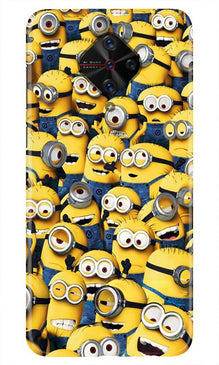 Minions Mobile Back Case for Vivo S1 Pro  (Design - 126)