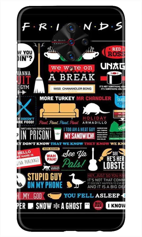 Friends Case for Vivo S1 Pro  (Design - 145)