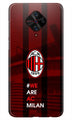 AC Milan Case for Vivo S1 Pro  (Design - 155)