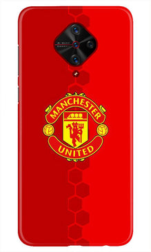 Manchester United Mobile Back Case for Vivo S1 Pro  (Design - 157)