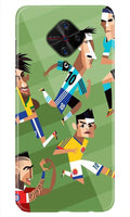 Football Case for Vivo S1 Pro  (Design - 166)