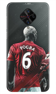 Pogba Mobile Back Case for Vivo S1 Pro  (Design - 167)