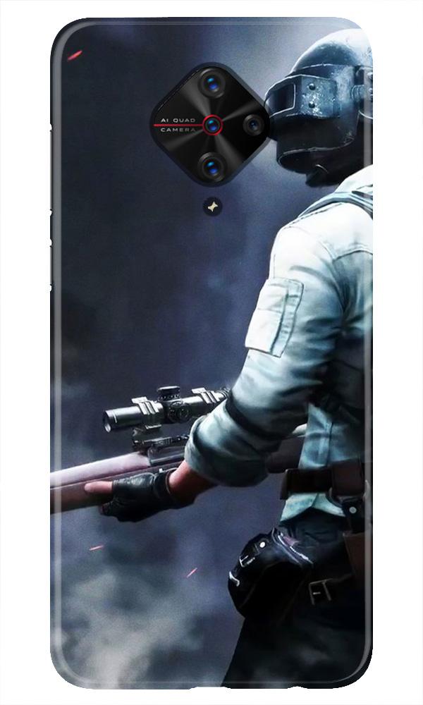 Pubg Case for Vivo S1 Pro  (Design - 179)