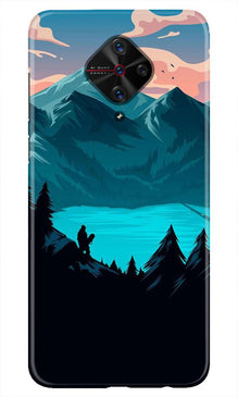 Mountains Mobile Back Case for Vivo S1 Pro (Design - 186)