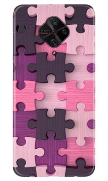 Puzzle Mobile Back Case for Vivo S1 Pro (Design - 199)