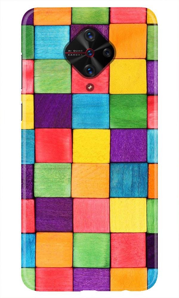 Colorful Square Case for Vivo S1 Pro (Design No. 218)