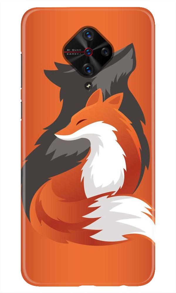 Wolf  Case for Vivo S1 Pro (Design No. 224)