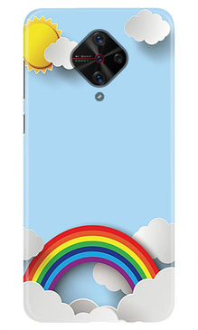 Rainbow Mobile Back Case for Vivo S1 Pro (Design - 225)