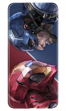 Ironman Captain America Mobile Back Case for Vivo S1 Pro (Design - 245)