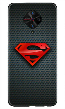 Superman Mobile Back Case for Vivo S1 Pro (Design - 247)