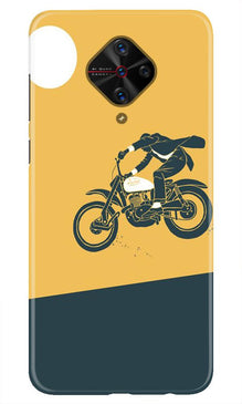 Bike Lovers Mobile Back Case for Vivo S1 Pro (Design - 256)