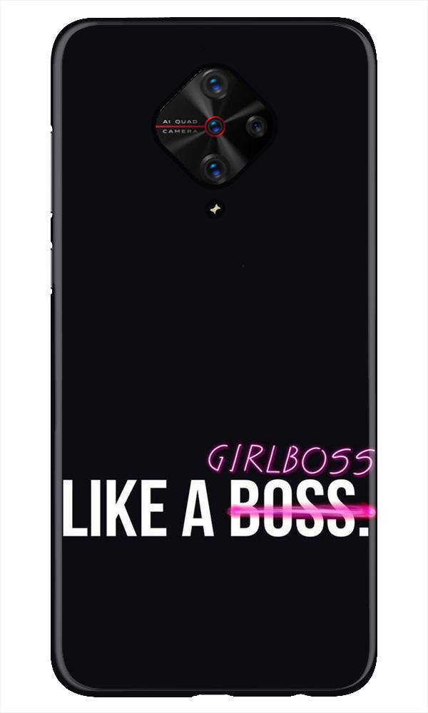 Like a Girl Boss Case for Vivo S1 Pro (Design No. 265)