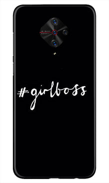 #GirlBoss Mobile Back Case for Vivo S1 Pro (Design - 266)