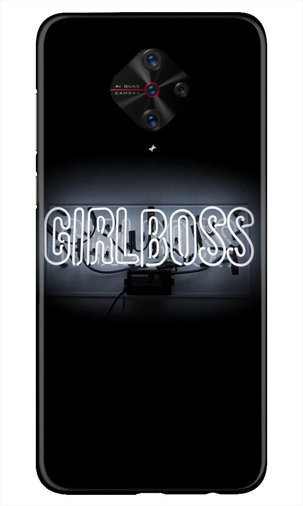 Girl Boss Black Case for Vivo S1 Pro (Design No. 268)