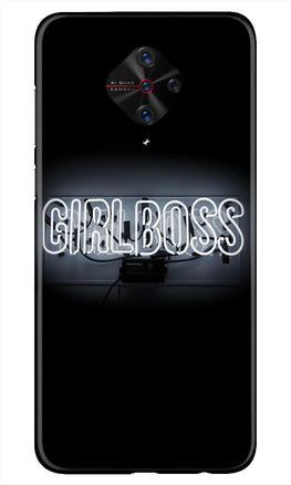 Girl Boss Black Case for Vivo S1 Pro (Design No. 268)