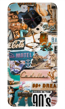 Vintage Design Mobile Back Case for Vivo S1 Pro (Design - 284)