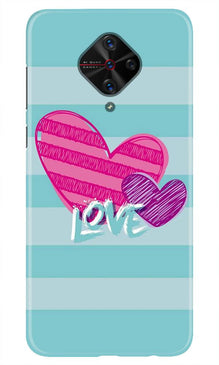 Love Mobile Back Case for Vivo S1 Pro (Design - 299)