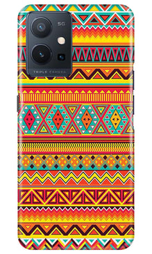 Zigzag line pattern Mobile Back Case for Vivo Y75 5G / Vivo T1 5G (Design - 4)